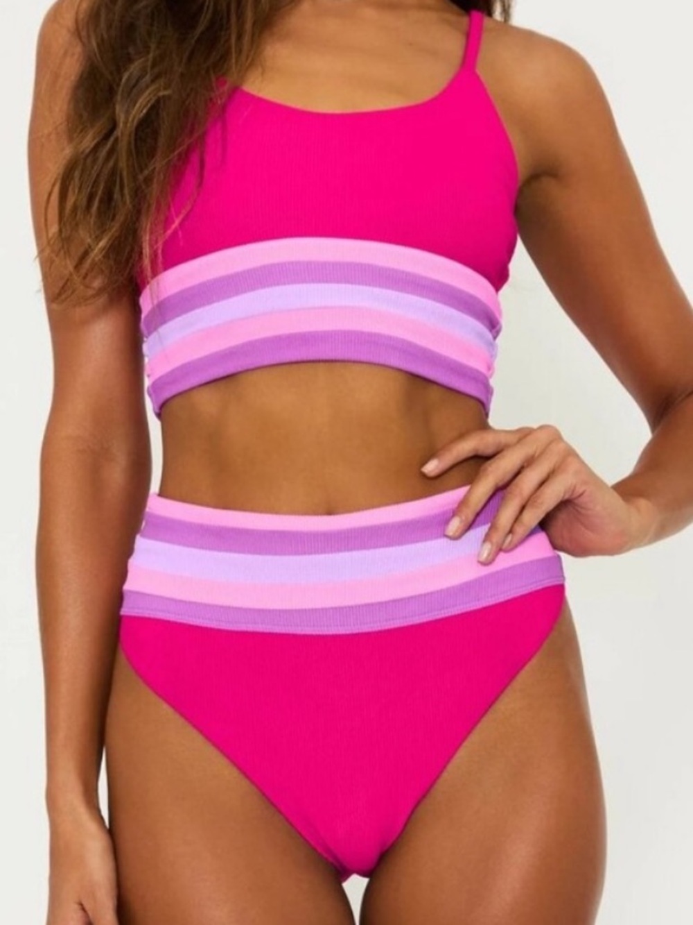 Beach Riot Women’s Mae Bikini Top Size S
